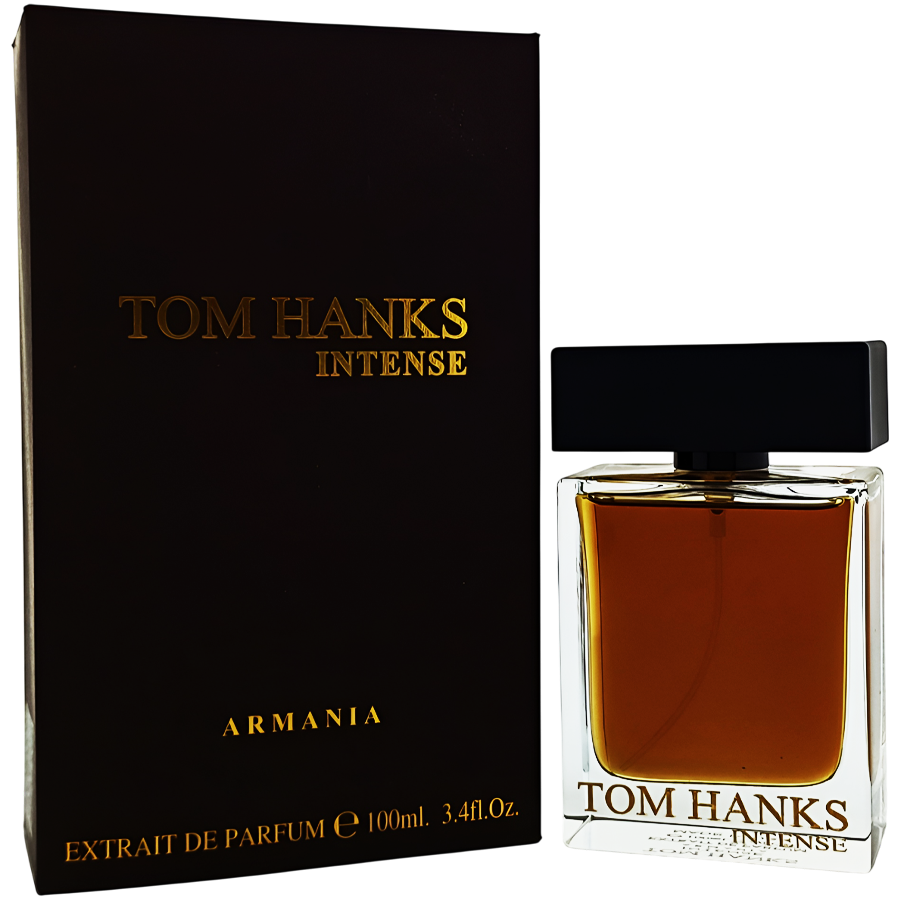 اکستریت د پارفوم تام هنکس اینتنس از برند آرمانیا (Armania TOM HANKS INTENSE EXP 100ml) تام هنکس قهوه ای